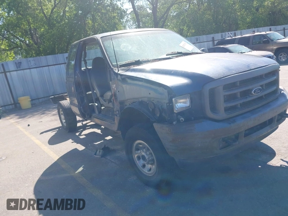 2002 Ford F-250 XL with VIN 1FTNX21L02EC93801, listed as a IAAI auction lot 42312747 with Not provided miles and . Bid and sale history available at DreamBid. Image 1.