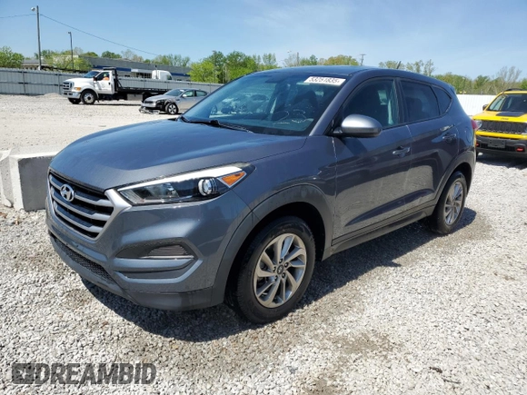 2017 Hyundai Tucson SE with VIN KM8J23A47HU438452, listed as a Copart auction lot 53251835 with 82,859 mi miles and Salvage Title. Bid and sale history available at DreamBid. Image 1.