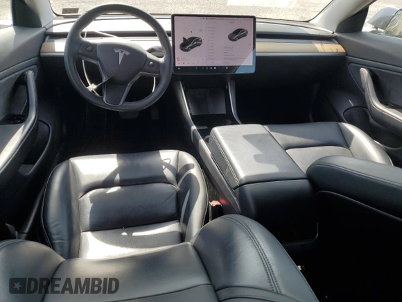 2020 Tesla Model 3 Long Range with VIN 5YJ3E1EB5LF589907, listed as a Copart auction lot 54778655 with 45,194 mi miles and Salvage Title. Bid and sale history available at DreamBid. Image 8.