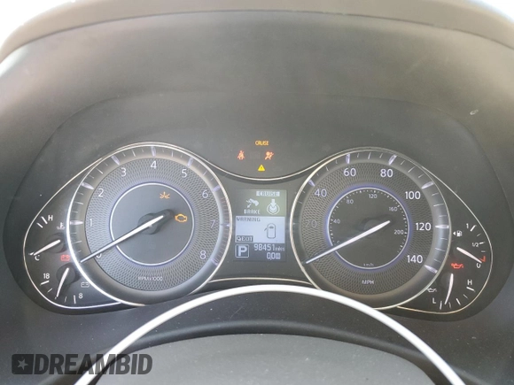 2017 Infiniti QX80 with VIN JN8AZ2NF1H9645805, listed as a Copart auction lot 49729635 with 98,451 mi miles and Salvage Title. Bid and sale history available at carsss.com. Image 9.