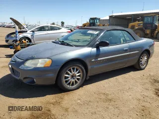 2001 Chrysler Sebring Limited with VIN 1C3EL65U31N638098, listed as a Copart auction lot 60268024 with 112,269 mi miles and Clean Title. Bid and sale history available at DreamBid. Image 1.