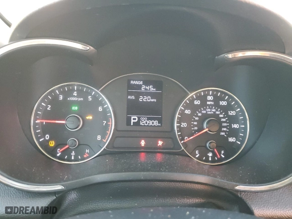 2015 Kia Forte LX with VIN KNAFX4A61F5342176, listed as a Copart auction lot 87465004 with 120,908 mi miles and Salvage Title. Bid and sale history available at carsss.com. Image 9.