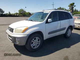 2001 Toyota RAV4 z VIN JTEGH20V310020240, wystawiony jako Copart lot #55807105 z przebiegiem 177 097 mil mil oraz Czysty tytuł • Clean title. Historia ofert i sprzedaży dostępna na DreamBid. Obrazek 1.
