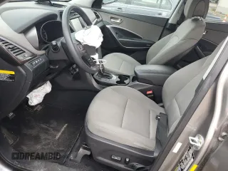 2017 Hyundai Santa Fe 2.4L with VIN 5XYZU3LB3HG387935, listed as a Copart auction lot 57442735 with 90,637 mi miles and Salvage title. Bid and sale history available at DreamBid. Image 7.