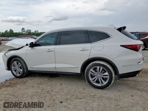 2022 Acura MDX with VIN 5J8YD9H3XNL004090, listed as a Copart auction lot 60478025 with 45,041 mi miles and Salvage title. Bid and sale history available at DreamBid. Image 2.