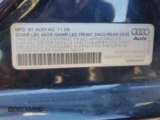 2010 Audi A4 2.0T Premium Plus with VIN WAUHFAFL9AN036263, listed as a Copart auction lot 73876714 with 180,045 mi miles and Salvage Title. Bid and sale history available at carsss.com. Image 14.
