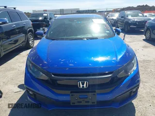 2021 Honda Civic Sedan Sport with VIN 19XFC2F85ME002091, listed as a IAAI auction lot 41810445 with 37,541 mi miles. Bid and sale history available at carsss.com. Image 13.