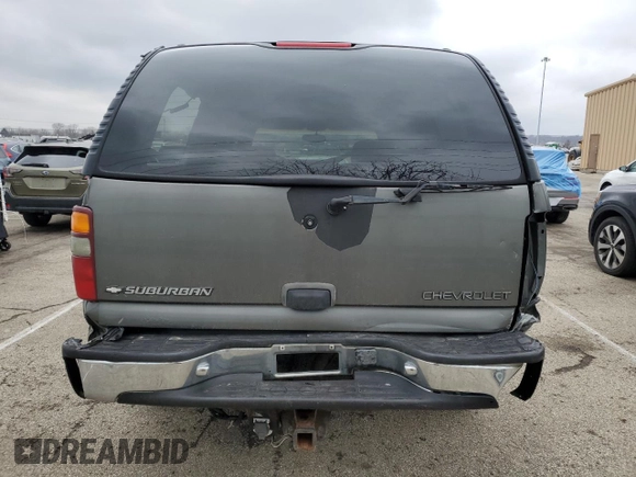 2000 Chevrolet Suburban with VIN 1GNFK16T1YJ150403, listed as a Copart auction lot 44657965 with 206,937 mi miles and Salvage Title. Bid and sale history available at carsss.com. Image 6.
