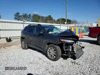 2018 Jeep Cherokee Latitude with VIN 1C4PJLCB2JD604797, listed as a Copart auction lot 47785685 with Not Provided miles and Salvage Title. Bid and sale history available at carsss.com. Image 14.