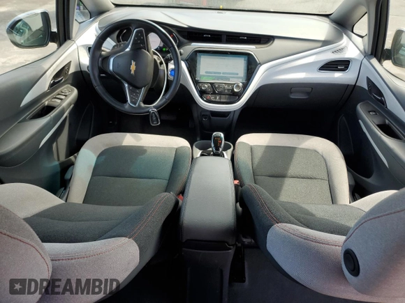 2017 Chevrolet Bolt EV LT with VIN 1G1FW6S03H4161108, listed as a Copart auction lot 52721205 with 33,887 mi miles and Salvage title. Bid and sale history available at DreamBid. Image 8.