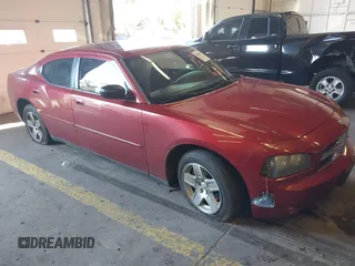 2007 Dodge Charger with VIN 2B3KA43G17H878310, listed as a IAAI auction lot 40806552 with 174,455 mi miles. Bid and sale history available at carsss.com. Image 1.