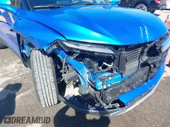 2024 Chevrolet Blazer LT с VIN 3GNKBDR46RS205478, выставлен на аукционе IAAI как лот 41664128 с пробегом 15 630 миль миль и . История ставок и продаж доступна на DreamBid. Изображение 6.