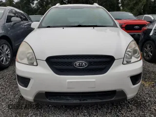 2007 Kia Rondo LX with VIN KNAFG525X77042511, listed as a Copart auction lot 74114254 with 0 mi miles and Salvage Title. Bid and sale history available at carsss.com. Image 5.