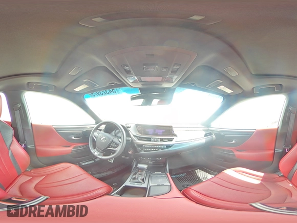 2019 Lexus ES 350 with VIN 58ABZ1B1XKU008536, listed as a Copart auction lot 54323975 with 39,421 mi miles and Salvage Title. Bid and sale history available at DreamBid. Image 14.