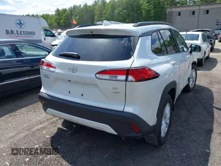 2024 Toyota Corolla Cross LE with VIN 7MUBAABG7RV089653, listed as a IAAI auction lot 42341779 with 4,392 mi miles and . Bid and sale history available at DreamBid. Image 16.