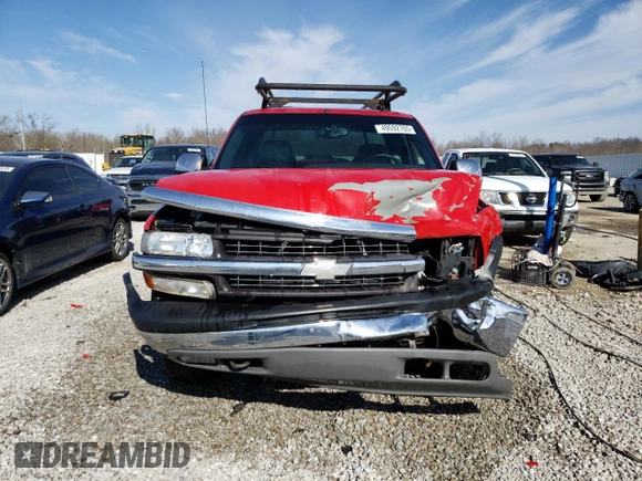 2002 Chevrolet Silverado 1500 LS with VIN 1GCEK19T92Z323416, listed as a Copart auction lot 49592765 with 274,598 mi miles and Salvage Title. Bid and sale history available at DreamBid. Image 5.