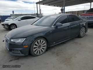2018 Audi A4 Premium Plus with VIN WAULMAF45JA079062, listed as a Copart auction lot 48071865 with 50,988 mi miles and Clean Title. Bid and sale history available at carsss.com. Image 1.