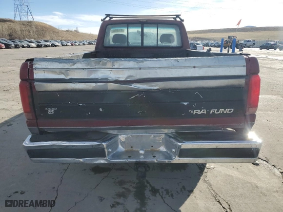 1992 Ford 1/2 Ton Trucks with VIN 1FTDF15N8NLB00590, listed as a Copart auction lot 49166485 with 181,642 mi miles and Clean Title. Bid and sale history available at carsss.com. Image 6.