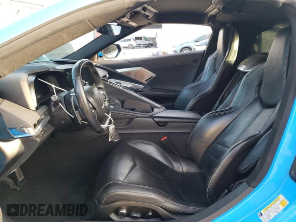 2020 Chevrolet Corvette 2LT with VIN 1G1Y72D43L5116316, listed as a Copart auction lot 48979094 with 0 mi miles. Bid and sale history available at carsss.com. Image 7.