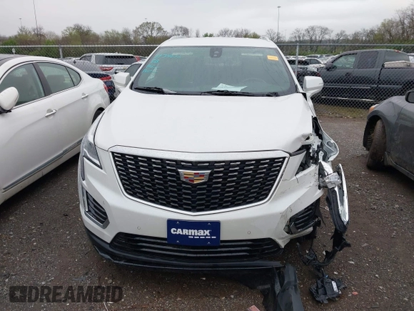 2021 Cadillac XT5 FWD Luxury with VIN 1GYKNAR47MZ121920, listed as a IAAI auction lot 41868087 with 38,315 mi miles. Bid and sale history available at carsss.com. Image 12.