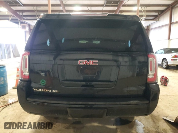 2018 GMC Yukon XL SLT with VIN 1GKS2GKC1JR369793, listed as a Copart auction lot 50399995 with 0 mi miles and Salvage Title. Bid and sale history available at carsss.com. Image 6.