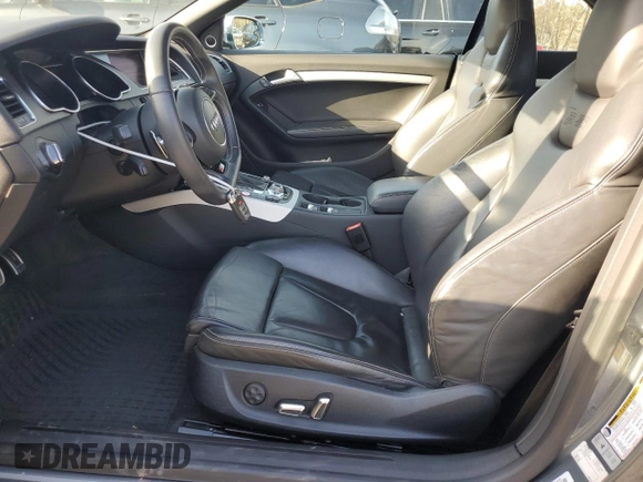 2014 Audi S5 Premium Plus z VIN WAUCGAFH1EN003671, wystawiony jako Copart lot #48007325 z przebiegiem 73 666 mil mil oraz Szkody całkowita. Historia ofert i sprzedaży dostępna na DreamBid. Obrazek 7.