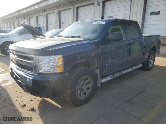 2011 Chevrolet Silverado 1500 LS with VIN 3GCPCREA6BG286625, listed as a Copart auction lot 42194515 with 320,441 mi miles and Salvage Title. Bid and sale history available at carsss.com. Image 1.