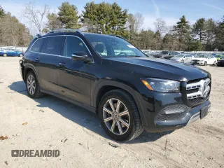 2021 Mercedes-Benz GLS with VIN 4JGFF5KE2MA577199, listed as a Copart auction lot 49085295 with 45,879 mi miles and Salvage Title. Bid and sale history available at carsss.com. Image 4.