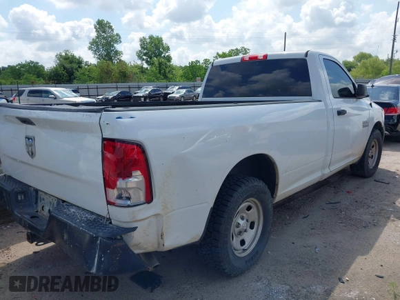 2018 Ram 1500 Tradesman with VIN 3C6JR6DG8JG141438, listed as a IAAI auction lot 42314130 with 124,618 mi miles and . Bid and sale history available at DreamBid. Image 4.