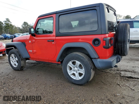 2020 Jeep Wrangler Willys z VIN 1C4GJXAG8LW180801, wystawiony jako Copart lot #87551435 z przebiegiem 71 216 mil mil oraz Szkoda całkowita • Salvage title. Historia ofert i sprzedaży dostępna na DreamBid. Obrazek 2.