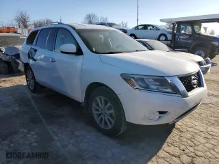 2016 Nissan Pathfinder SL with VIN 5N1AR2MN5GC627292, listed as a Copart auction lot 89304105 with 125,480 mi miles and Salvage Title. Bid and sale history available at carsss.com. Image 4.