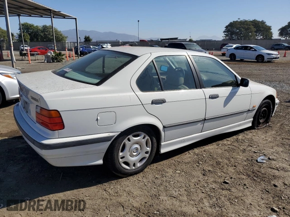 1997 BMW 3 Series 318iA with VIN WBACC0325VEK24857, listed as a Copart auction lot 80329964 with 176,757 mi miles and Clean Title. Bid and sale history available at carsss.com. Image 3.