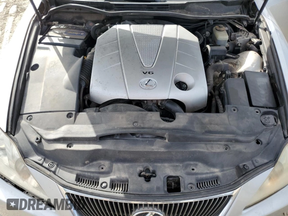 2007 Lexus IS 350 with VIN JTHBE262675012230, listed as a Copart auction lot 46686995 with 158,767 mi miles and Salvage Title. Bid and sale history available at DreamBid. Image 11.