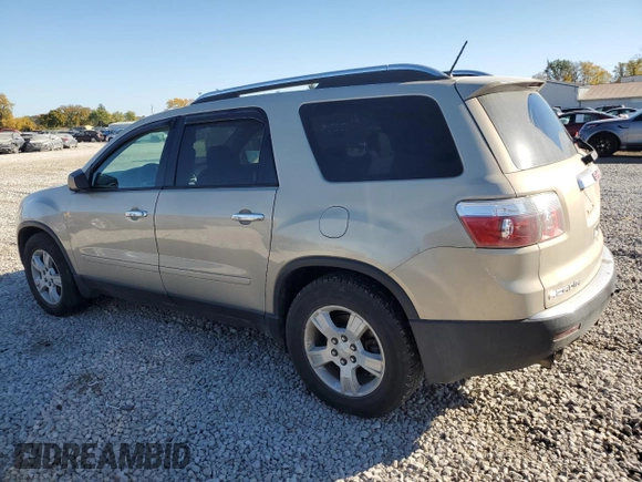 2009 GMC Acadia SLE1 z VIN 1GKEV13D49J114364, wystawiony jako Copart lot #77308824 z przebiegiem 121 530 mil mil oraz Szkoda całkowita • Salvage title. Historia ofert i sprzedaży dostępna na DreamBid. Obrazek 2.