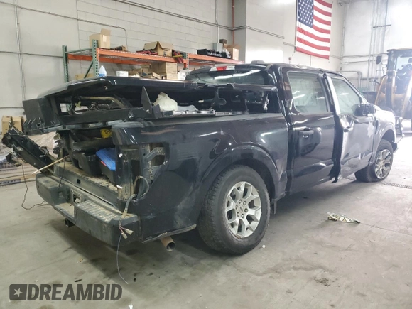 2023 Ford F-150 with VIN 1FTFW1P85PKD53178, listed as a Copart auction lot 54293575 with Not provided miles and Salvage title. Bid and sale history available at DreamBid. Image 3.