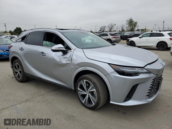 2024 Lexus RX with VIN 2T2BAMBA0RC049779, listed as a Copart auction lot 55129975 with 2,560 mi miles and Salvage Title. Bid and sale history available at carsss.com. Image 4.