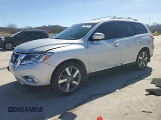 2015 Nissan Pathfinder Platinum with VIN 5N1AR2MN0FC608647, listed as a Copart auction lot 47306115 with 147,247 mi miles and Clean Title. Bid and sale history available at DreamBid. Image 1.