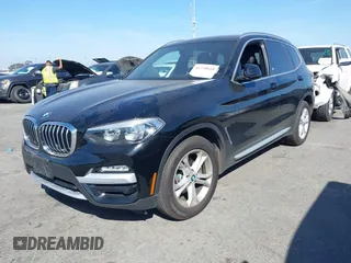 2019 BMW X3 sDrive30i with VIN 5UXTR7C5XKLR51471, listed as a IAAI auction lot 41718818 with 52,670 mi miles. Bid and sale history available at carsss.com. Image 17.