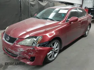 2007 Lexus IS 350 with VIN JTHBE262575016978, listed as a IAAI auction lot 42033561 with 156,474 mi miles and . Bid and sale history available at DreamBid. Image 2.