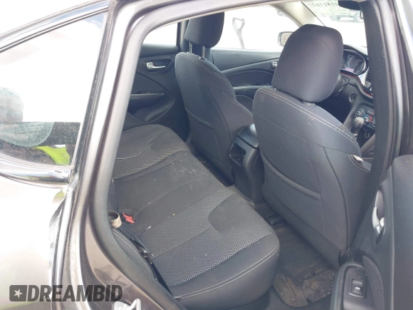 2016 Dodge Dart SXT with VIN 1C3CDFBB8GD660393, listed as a IAAI auction lot 41811627 with 125,945 mi miles and . Bid and sale history available at carsss.com. Image 8.
