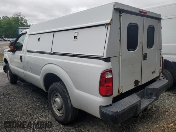 2015 Ford F-250 XL with VIN 1FTBF2A66FEC89791, listed as a Copart auction lot 56155375 with 243,889 mi miles and Clean title. Bid and sale history available at DreamBid. Image 2.