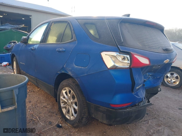 2019 Chevrolet Equinox LS with VIN 3GNAXHEV2KS574606, listed as a IAAI auction lot 41208945 with 79,325 mi miles. Bid and sale history available at carsss.com. Image 3.