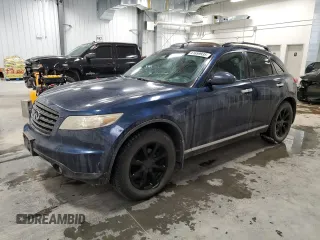 2006 Infiniti FX35 with VIN JNRAS08W36X206498, listed as a Copart auction lot 41659935 with 182,827 mi miles and Clean Title. Bid and sale history available at carsss.com. Image 1.