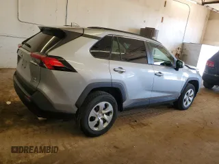 2019 Toyota RAV4 LE with VIN 2T3G1RFV4KW062552, listed as a Copart auction lot 54140175 with 75,770 mi miles and Non Repairable. Bid and sale history available at DreamBid. Image 3.