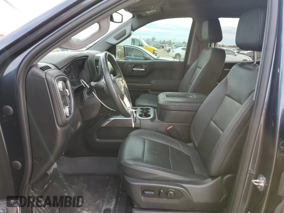 2022 GMC Sierra 1500 with VIN 1GTP8DET1NZ196163, listed as a Copart auction lot 83798824 with 74,828 mi miles and Salvage Title. Bid and sale history available at DreamBid. Image 7.