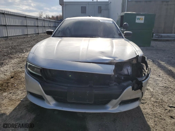 2019 Dodge Charger Police with VIN 2C3CDXKT0KH700797, listed as a Copart auction lot 79657154 with 156,267 mi miles and Salvage Title. Bid and sale history available at carsss.com. Image 5.