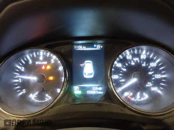 2017 Nissan Rogue SL with VIN 5N1AT2MV1HC828349, listed as a IAAI auction lot 41607853 with 155,061 mi miles. Bid and sale history available at carsss.com. Image 7.