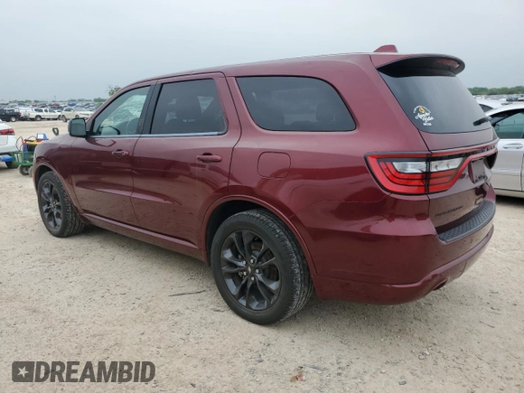 2022 Dodge Durango GT Plus with VIN 1C4RDHDG4NC198749, listed as a Copart auction lot 51352165 with 33,340 mi miles and Clean title. Bid and sale history available at DreamBid. Image 2.