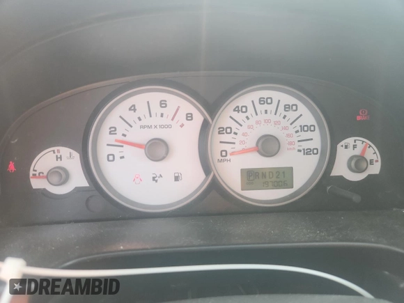 2006 Ford Escape XLT с VIN 1FMYU93116KA71488, выставлен на аукционе Copart как лот 57489755 с пробегом 197 006 миль миль и Списание • Salvage title. История ставок и продаж доступна на DreamBid. Изображение 9.