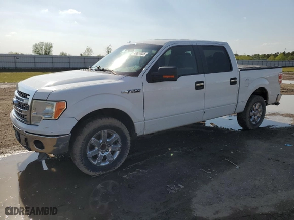 2013 Ford F-150 XL with VIN 1FTFW1CFXDKE20745, listed as a Copart auction lot 49676585 with 116,497 mi miles and Salvage Title. Bid and sale history available at carsss.com. Image 1.